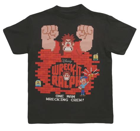 wreck it ralph tee|Wreck It Ralph Tshirt .